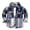 Blue, variant on NLOMOCT Boys Long Sleeve Button Down Shirts Toddler Baby Boys Checkered Flannel Button Up Long Sleeve Shirts Comfort Daily Garments A,1-2 Years