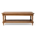 thumbnail image 2 of Maven Lane Pullman Traditional Square Wood Coffee Table, Set of 4, 2 of 6