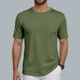 thumbnail image 4 of Sopiago Mens Casual Slim Fit Short Sleeve Crew Neck T-Shirts Soft Lightweight T Shirts Men AG,XXL, 4 of 7