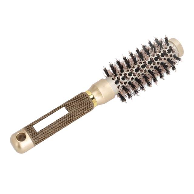Cepillo De Pelo Redondo, De Aluminio De Secado Rápido Para Cabello Que Reduce El Encrespamiento De 1 Pulgada Para El Hogar Para Peluquero