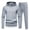 Grey, variant on Men Summer Outfits Young La Men Portly Suits for Men Tuxedo for Tux 3 Piece Boys Suits Peak Lapel Suit 3 Piece Suit Separates Party Prom And Mens Fashion Casual Sports Loose Grey M