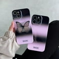 thumbnail image 5 of Butterfly Phone Case Compatible with iPhone 11, Korean Cute Butterfly Crystal Heavy Duty Clear Cover for Women Girls, 5 of 12