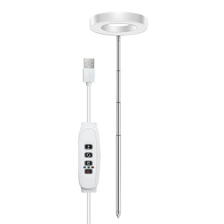 

Laideyi Grow Light Full Spectrum Bonsai Growing Lights Brightness Adjustable LED Growing Lamp with Auto On/Off Timer 2H/4H/8H Height Adjustable brightly