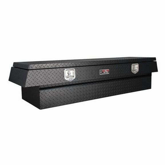 Unique Truck Accessories UNITB400-96D-BT High Capacity Stake Bed Topsider with Doors, Black Texture Coat