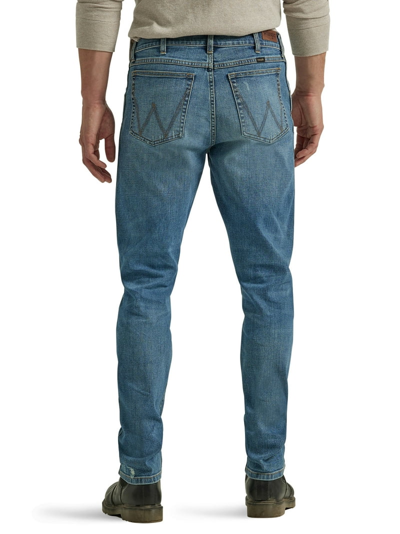 Wrangler® Men's 5-Pocket Tapered Fit Jean with Stretch