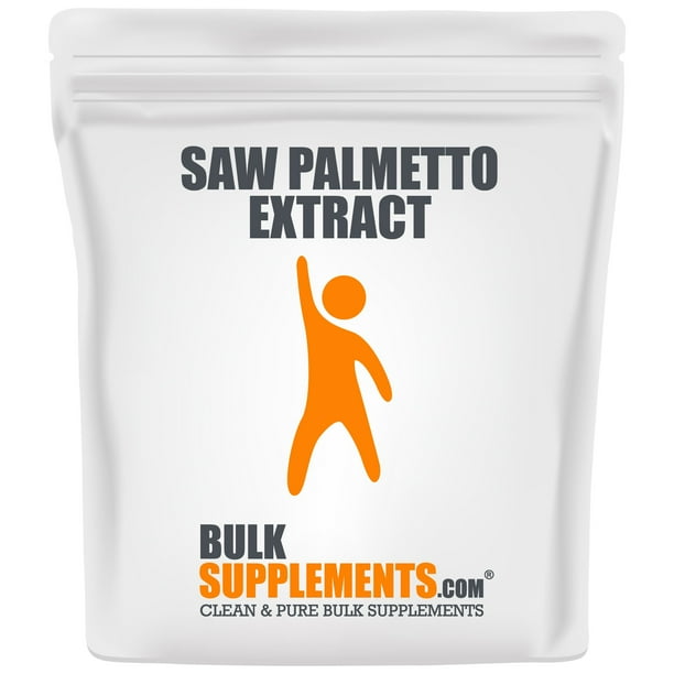 Saw Palmetto Extract Powder Prostate Supplements for Men Hair Growth