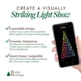 thumbnail image 6 of Home Heritage Lumations 16.3 Foot 50 RGB LED Indoor/Outdoor String Lights, 6 of 18