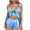Blue, variant on Lindreshi Lingerie Sets for Women 2pc Set Women Lace Bow Lingerie Underwear Sleepwear Underwear Satin Pajamas Sets