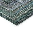 thumbnail image 3 of Addison Rugs Chantille ACN1725 Teal 8' x 8' Indoor/Outdoor, Machine Washable, Easy Clean, Non Shedding, Bedroom, Living Room, Dining Room, Kitchen, Patio Round Rug, 3 of 7