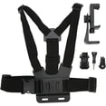 thumbnail image 1 of Phone Chest Mount, Action Camera Mobile Phone Chest Mount Harness Strap Holder Adjustable Chest Harness Strap, 1 of 5