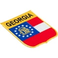 thumbnail image 2 of Georgia State Flag Shield Patch, United States of America Patches, 2 of 4