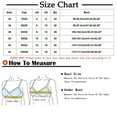 thumbnail image 2 of DecSea Fashion Women Solid Color Steel Rings Lace Cotton Pad Gathering Daily Bra, 2 of 2