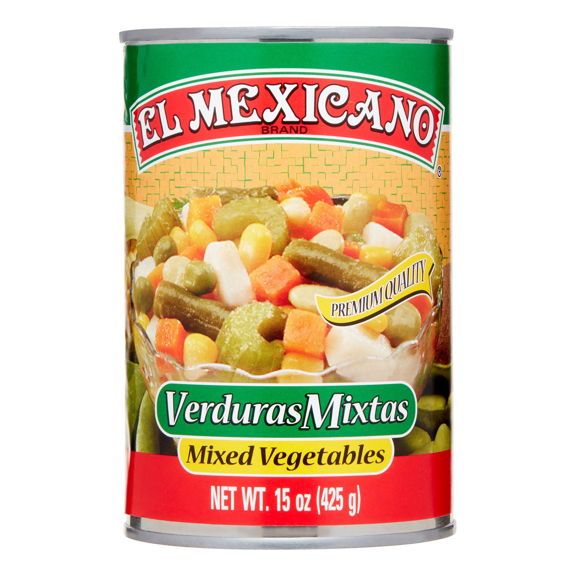 El Mexicano, Mixed Vegetables, 15 oz by El Mexicano
