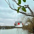 thumbnail image 7 of YardVibe Hummingbird Feeder for Outdoors - 2 Pack Durable Mason Jar Glass Humming Bird Feeder with 4 Perforated Flower Nozzles, Wide Top Opening for Easy Filling & Cleaning, 7 of 7