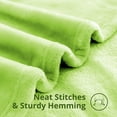 Astarin Green Fleece Queen Size Blanket for Couch&Bed Lightweight