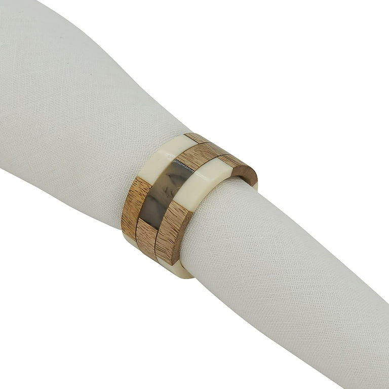 Saro Wood Napkin Ring