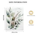 thumbnail image 2 of HENGT  Watercolor Botanical Wall Art Boho Floral Canvas Wall Decor Prints Sage Green Wildflower Wall Art Modern Flower Pictures Botanical Painting for Bedroom Bathroom, 2 of 5
