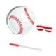 thumbnail image 2 of Piñata de béisbol, pelotas deportivas, confeti, artículos para fiestas, entretenimiento, actividades de bricolaje, piñata de papel de sóftbol con bate, 2 of 9