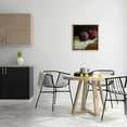 thumbnail image 3 of Stupell Industries Two Plums Still Life Food & Beverage Painting Brown Floater Framed Canvas Art Print Wall Art, 25 x 25, 3 of 10