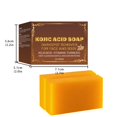 thumbnail image 3 of Jabón de champú con pasta de cúrcuma para la caspa, control de aceite, alivio de la picazón, sin aceite de silicona 100G * 2, 3 of 9