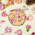 thumbnail image 6 of LQPWZU 56 pcs Valentine's Day Love Stickers, Vintage Valentine Waterproof PET for Scrapbook Journaling Photo Album Collage Card Heart Romantic Valentine's Day for Teens and Adults, 6 of 9