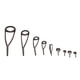 thumbnail image 2 of Kit de reparación de cañas de pescar, guía de caña de pescar Anillo guía de caña de pescar inoxidable Guía de caña de pescar Fiabilidad excepcional, 2 of 8