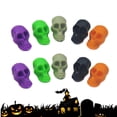 thumbnail image 3 of SHISUYAN 50Pcs Skeletons for Halloween Assorted Color Mini Skulls 2.1x1.3x1.3in, 3 of 8