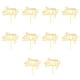 thumbnail image 1 of FELTECHELECTR 10 piezas de suministros para fiestas, decoraciones para pasteles, insertos para pasteles de cumpleaños, 1 of 7