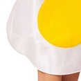 thumbnail image 2 of Divertido disfraz de juego de rol personaje femenino comida huevo y huevo frito disfraz, 2 of 4