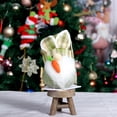 thumbnail image 4 of Easter Decoration Dolls Desktop Decorations Easter Decoration Props Bunny Doll Elderly White Beard Holding Carrot Cute Doll Decoration Ornament, 4 of 5