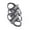 carabiner clip, variant on Multifunctional Outdoor Metal Keychain Lighter - Black, Compact Design With Carabiner Clip, Waterproof And Windproof For Camping, Hiking, Emergency Survival, Daily Use