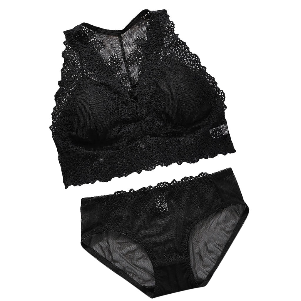 wireless bra and panty sets