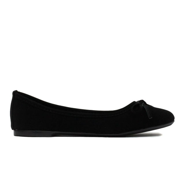 Flats para Mujer Zmexico Gamuza 490 negro 25.5