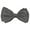 Dark Grey, variant on Tuxedo Color Bow Tie, Rainbow