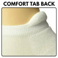 thumbnail image 5 of Carolina Ultimate Womens Socks, Sport No Show Moisture Wicking Low Cut Ankle Tab Socks, 6 Pair, 5 of 5