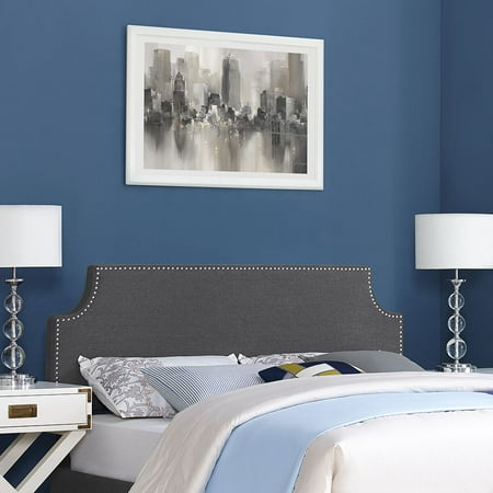 - Modway Laura Nail Button Accent Headboard, Multiple Sizes and Colors