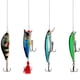 thumbnail image 5 of Uxcell #0 Clips de pesca de acero inoxidable con cierre rápido, kit de aparejos de pesca de 50 unidades, 5 of 6