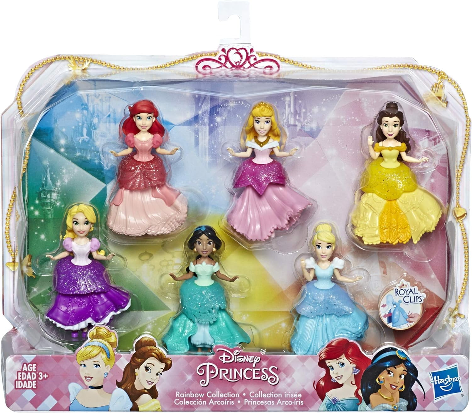 Disney Princesses 6 Figure Play Set