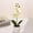ZZ White, variant on Zhi Faux Phalaenopsis Orchid Potted Plants Assorted Colors, Ideal for Tabletop And Wedding Decor, Realistic Floral Prop For Photography