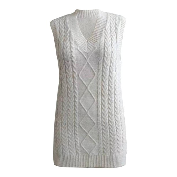 Chaleco George para Mujer, Tejido Largo