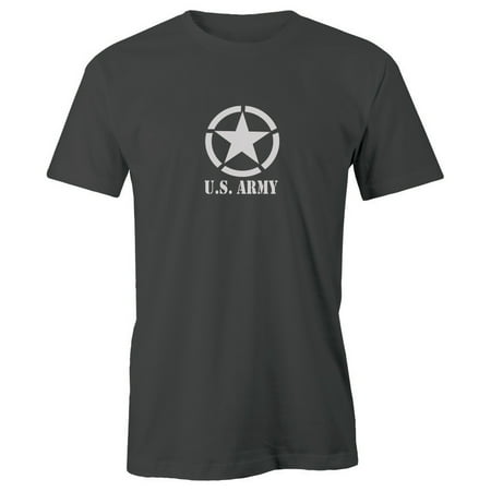 Grab A Smile U.S ARMY with Star Adult Short Sleeve 100% Cotton (Army Be The Best Clothing)
