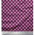 thumbnail image 1 of Soimoi Cotton Cambric Fabric Check & Floral Artistic Fabric Prints By Yard 56 Inch Wide, 1 of 1