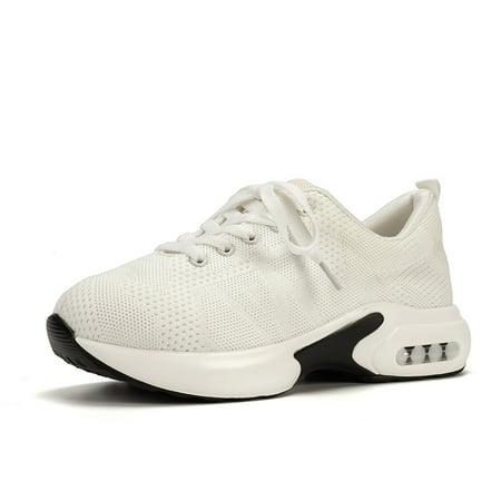 

Women‘s Knitted Sport Shoes Breathable & Lightweight Lace-up Running Shoes