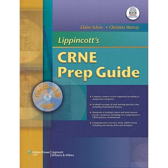 Pre-Owned Lippincott's CRNE Prep Guide [With CDROM] (Paperback) 0781779073 9780781779074