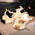 thumbnail image 5 of 1 unidad de 90cm/110cm, juguete de peluche de vaca lechera, almohada para dormir encantadora para bebés, regalos de cumpleaños para niñas, 5 of 5