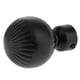 thumbnail image 2 of Remates para barra de cortina, tapa de extremo de barra de cortina de ventana, 28 mm de diámetro interior Style1-Black, 2 of 7