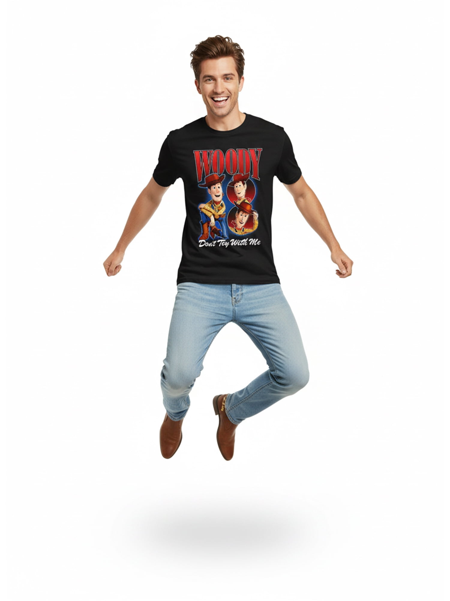Toy Story, Men's & Big Men's Graphic Tee, Toy With Me, Sizes S-3XL