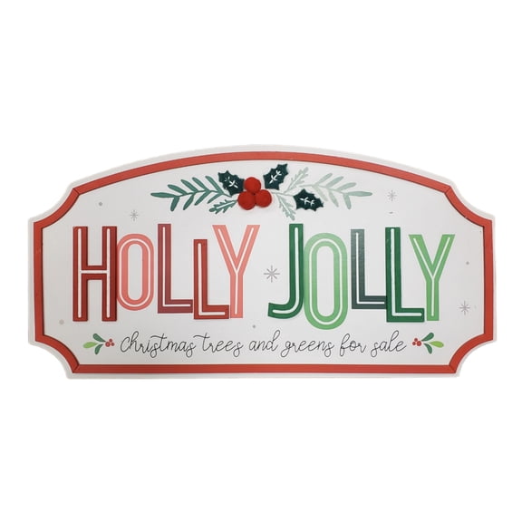 Ashland Christmas Wall Decor Sign 16x8"