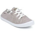 thumbnail image 6 of JENN ARDOR Womens Canvas Shoes Lace up Sneakers Low Tops Elastic Collar Fashion Comfort Shoe, 6 of 9