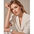 thumbnail image 6 of Wearlizer Slim Stainless Steel Watch Band Compatible with Apple Watch Band Women 38/40/41/42/44/45/46/49mm Jewelry Bracelet Strap for Series 11/10/9/8/7/6/5/4/SE/Ultra 3/2/1, 6 of 6
